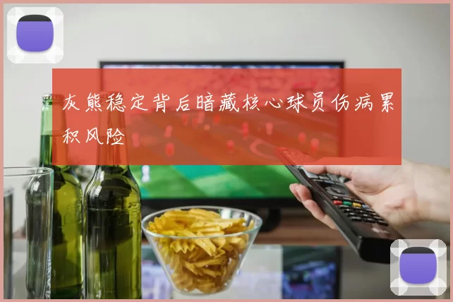 灰熊稳定背后暗藏核心球员伤病累积风险